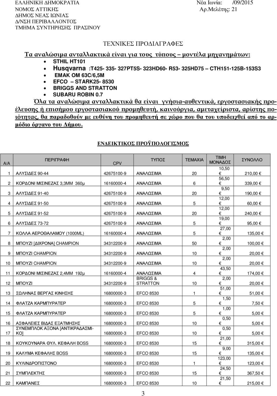 327PT5S- 323HD60- R53-325HD75 CTH151-125B-153S3 EMAK OM 63C/6,5M EFCO STARK25-8530 BRIGGS AND STRATTON SUBARU ROBIN 0.