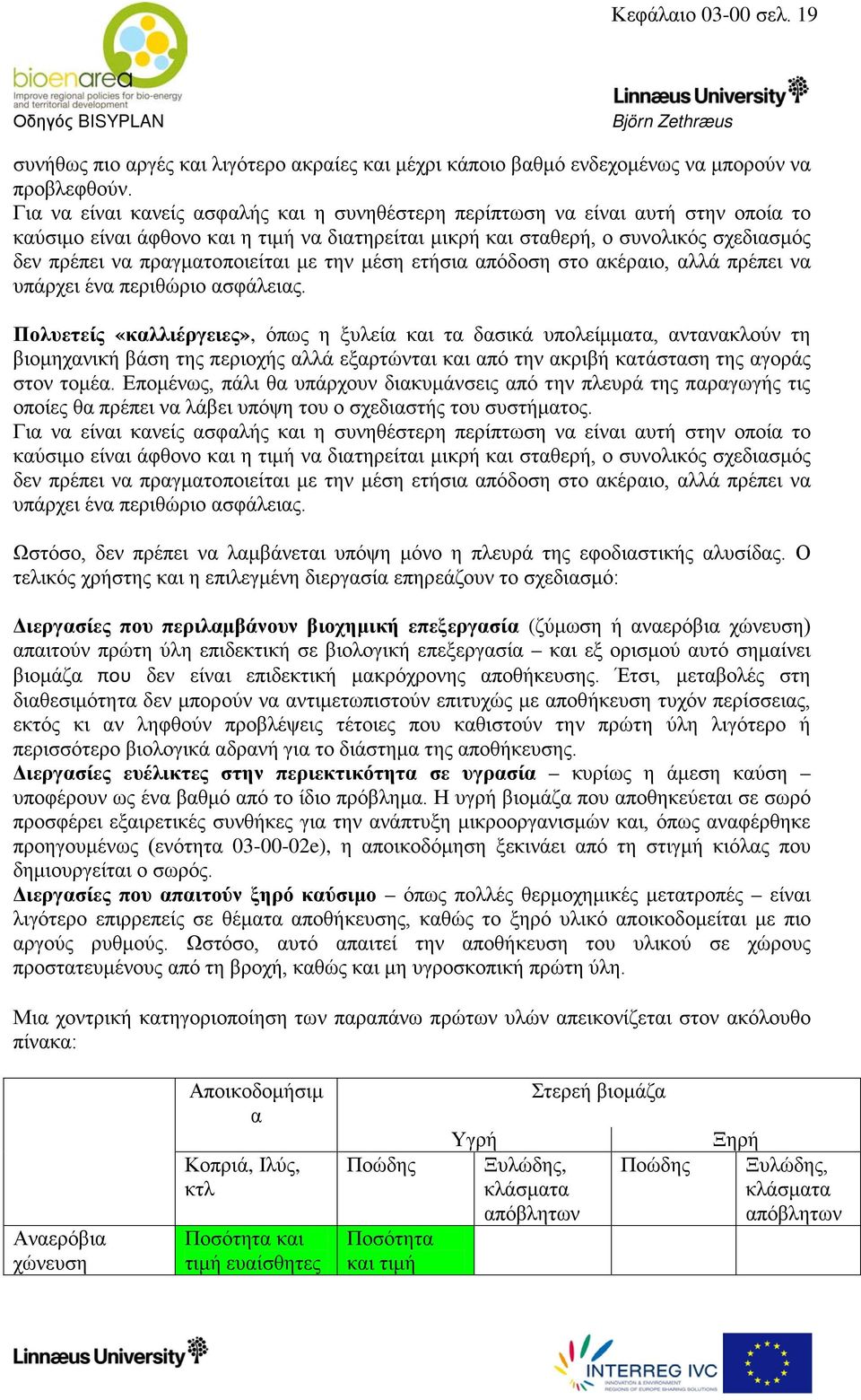 πραγματοποιείται με την μέση ετήσια απόδοση στο ακέραιο, αλλά πρέπει να υπάρχει ένα περιθώριο ασφάλειας.