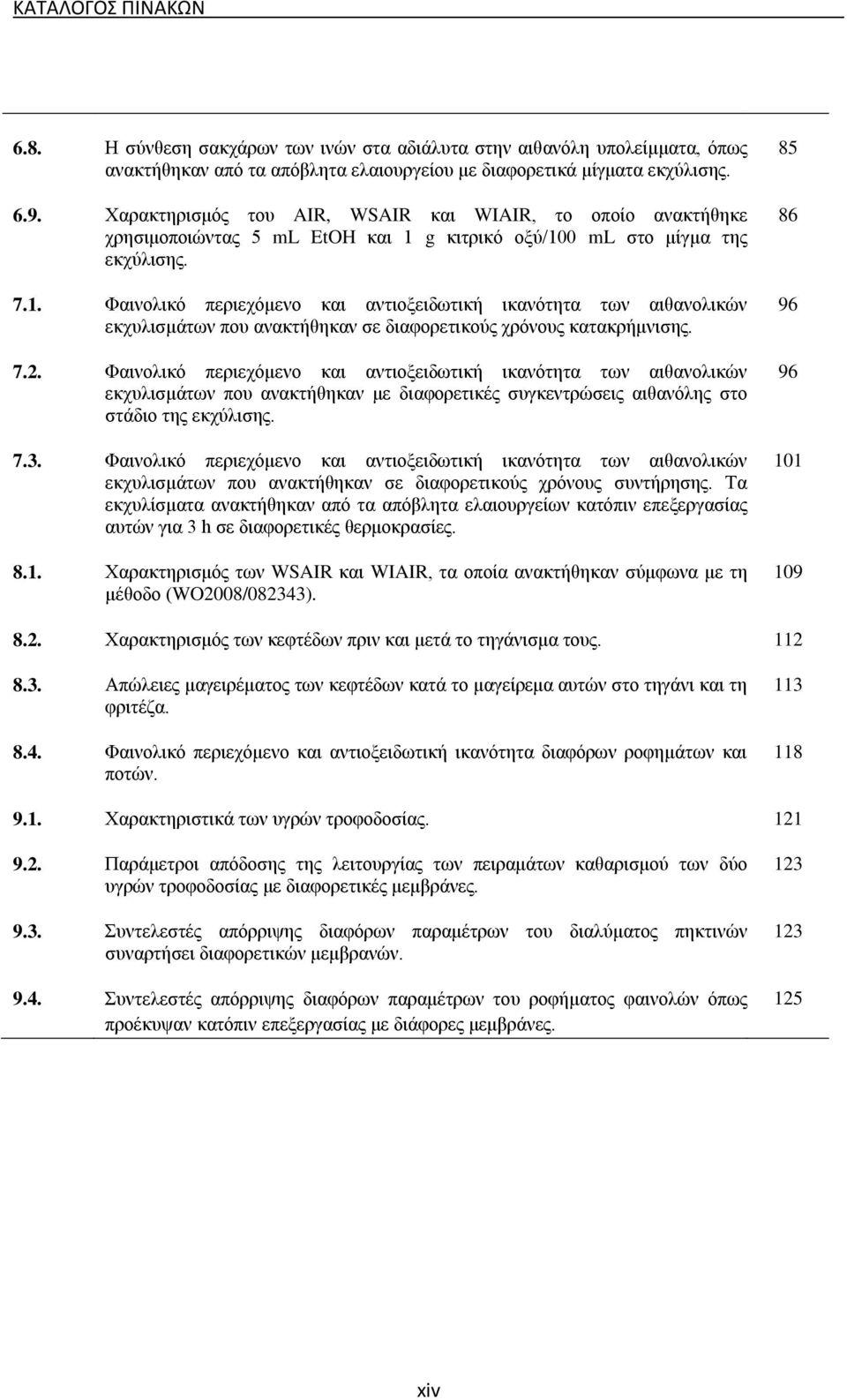 g ηζηνζηυ μλφ/100 ml ζημ ιίβια ηδξ εηπφθζζδξ. 7.1. Φαζκμθζηυ πενζεπυιεκμ ηαζ ακηζμλεζδςηζηή ζηακυηδηα ηςκ αζεακμθζηχκ εηποθζζιάηςκ πμο ακαηηήεδηακ ζε δζαθμνεηζημφξ πνυκμοξ ηαηαηνήικζζδξ. 7.2.
