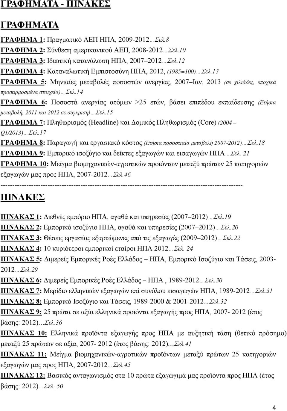 14 ΓΡΑΦΗΜΑ 6: Ποσοστά ανεργίας ατόμων >25 ετών, βάσει επιπέδου εκπαίδευσης (Ετήσια μεταβολή, 2011 και 2012 σε σύγκριση) Σελ.