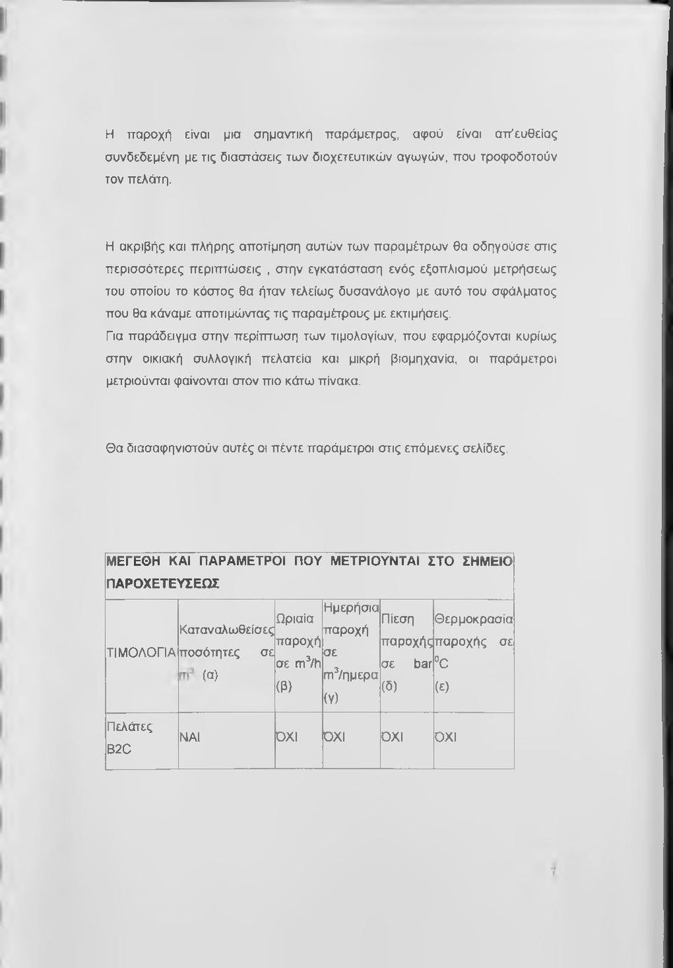 σφάλματος που θα κάναμε αποτιμώντας τις παραμέτρους με εκτιμήσεις.