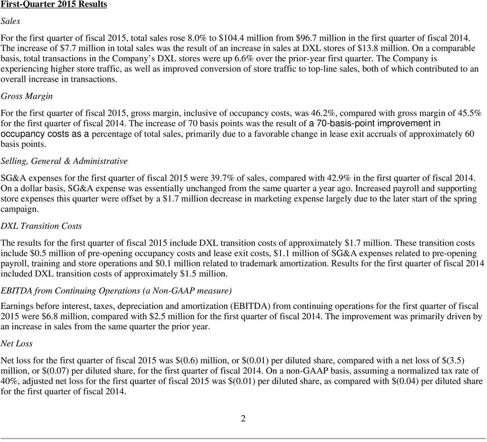 6% over the prior-year first quarter.