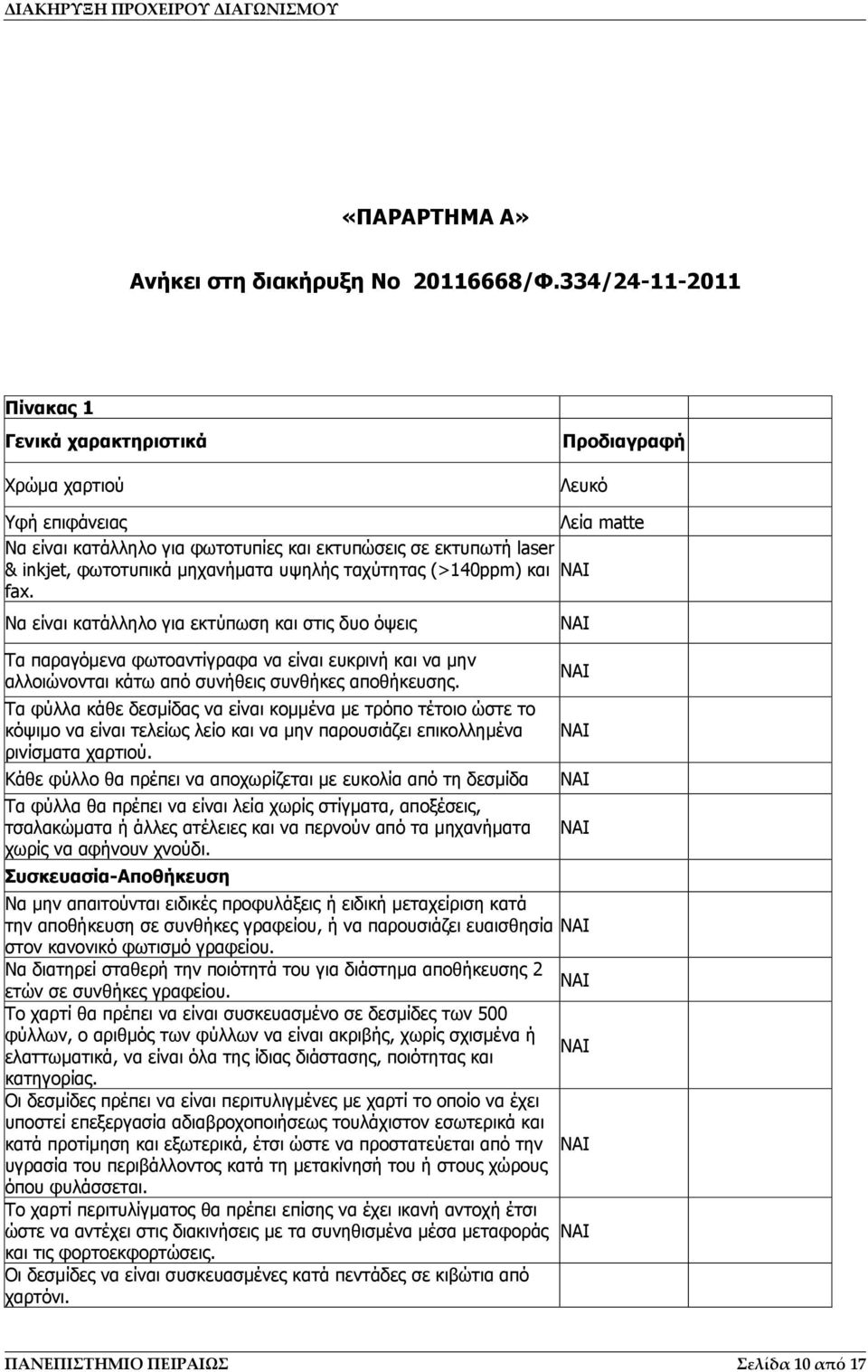 μηχανήματα υψηλής ταχύτητας (>140ppm) και fax.