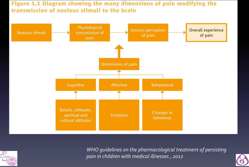 of persisting pain in