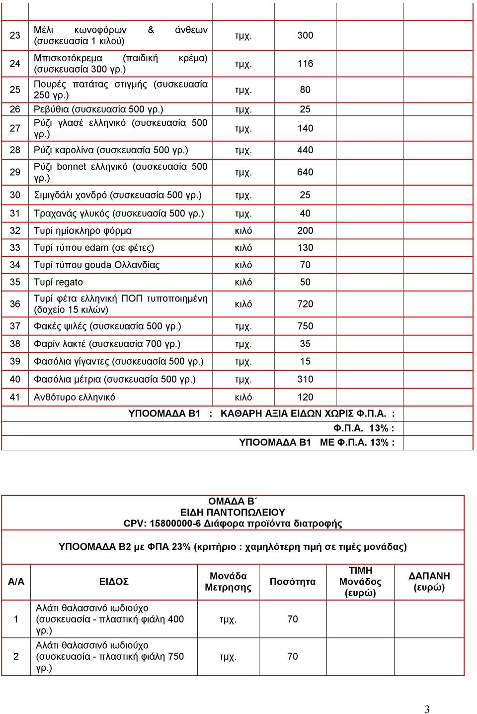 25 31 Τραχανάς γλυκός (συσκευασία 500 τμχ.