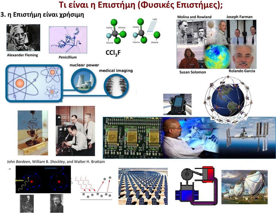 Farman Alexander Fleming Penicillium CCl 3 F Susan