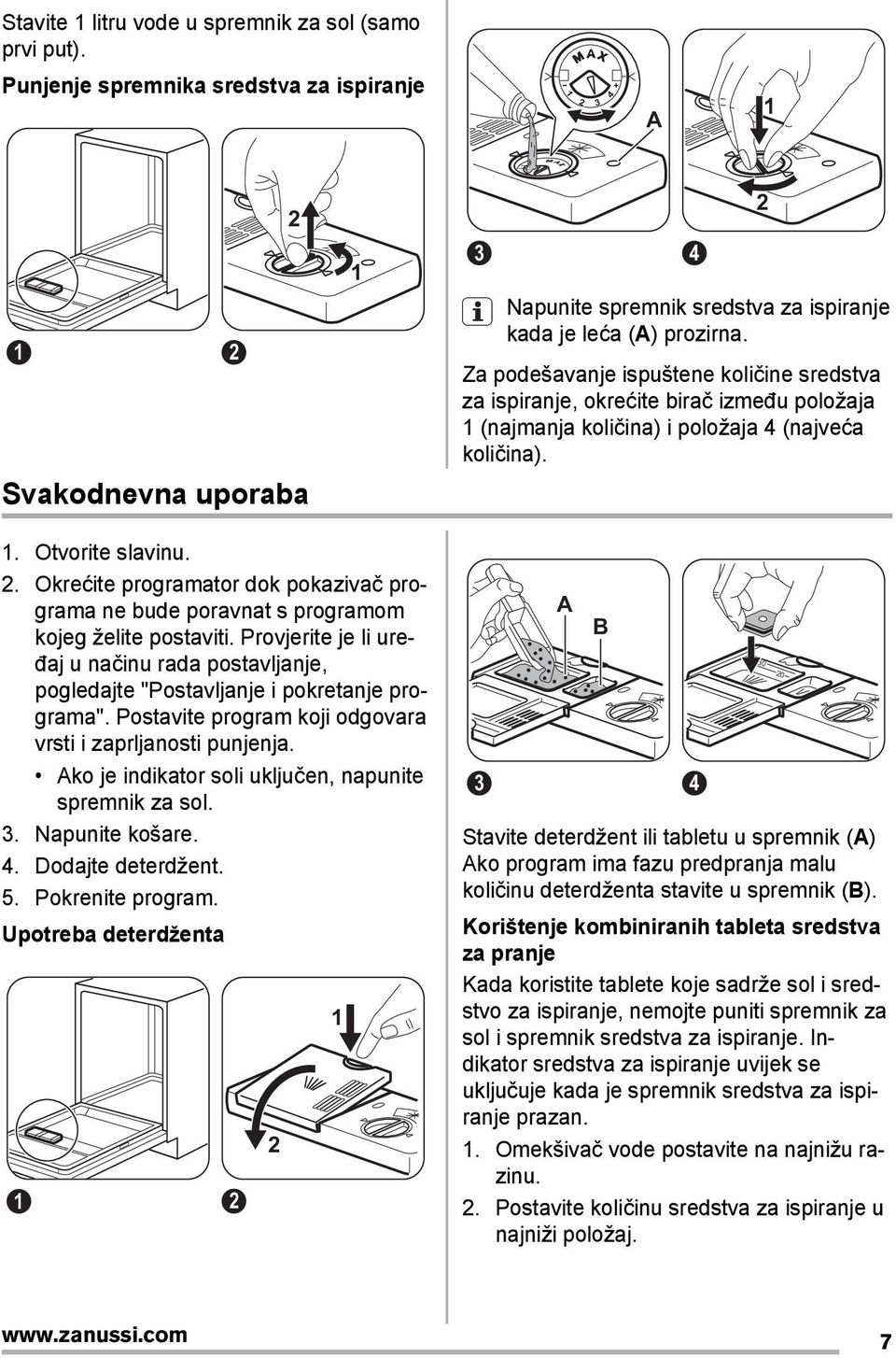 . Okrećite programator dok pokazivač programa ne bude poravnat s programom kojeg želite postaviti. Provjerite je li uređaj u načinu rada postavljanje, pogledajte "Postavljanje i pokretanje programa".