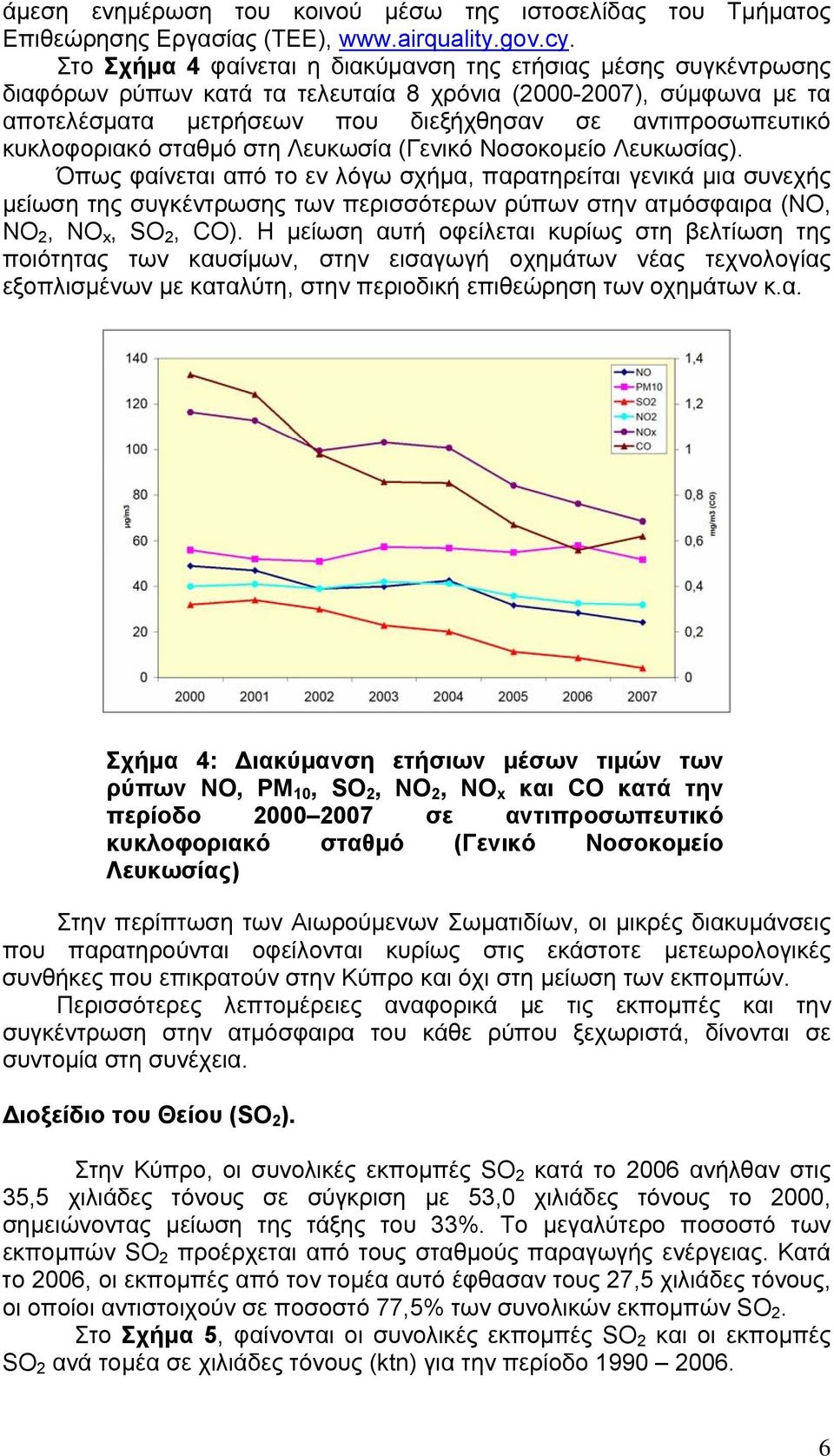 κυκλοφοριακό σταθμό στη Λευκωσία (Γενικό Νοσοκομείο Λευκωσίας).