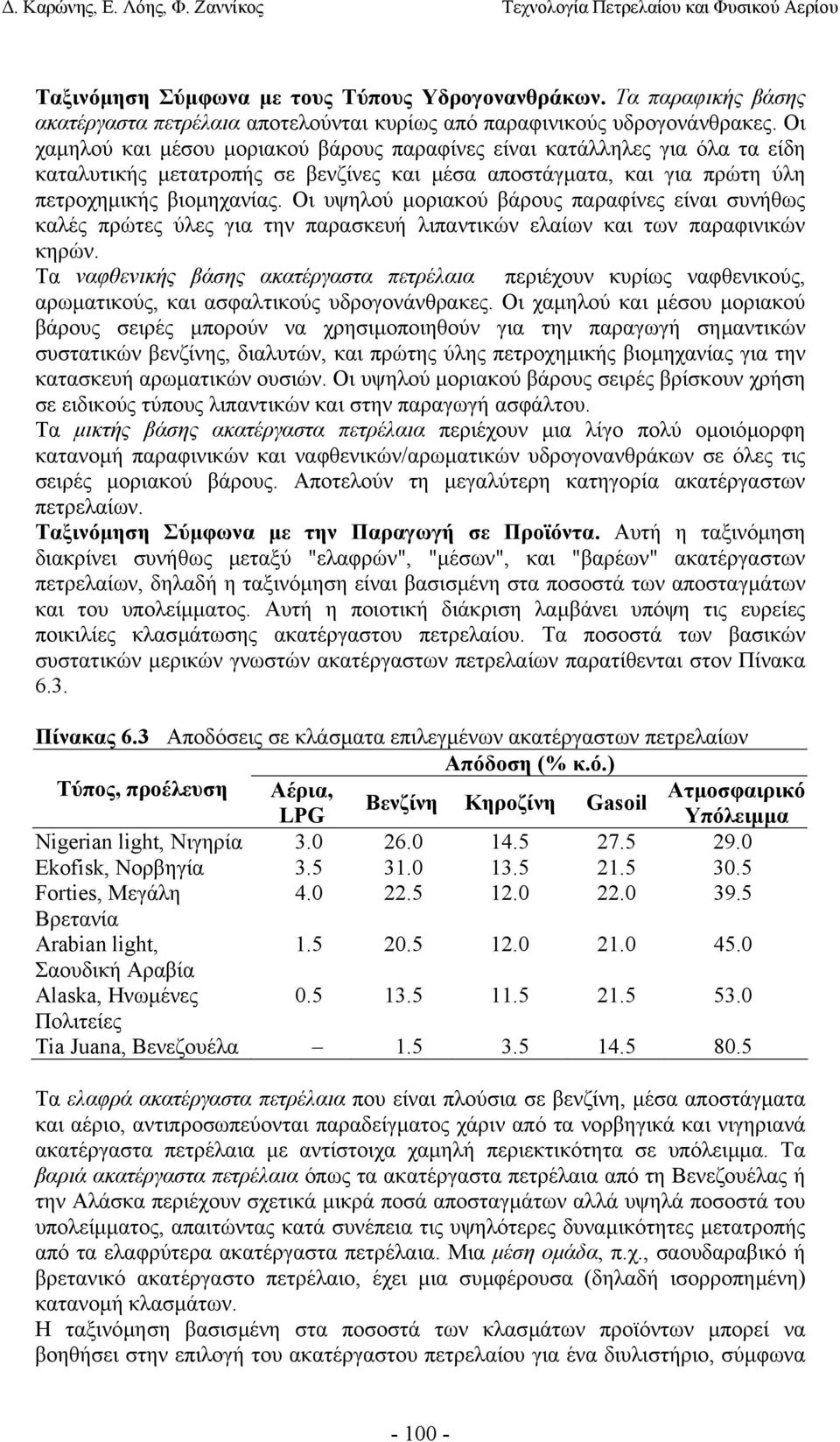 Οι υψηλού µοριακού βάρους παραφίνες είναι συνήθως καλές πρώτες ύλες για την παρασκευή λιπαντικών ελαίων και των παραφινικών κηρών.