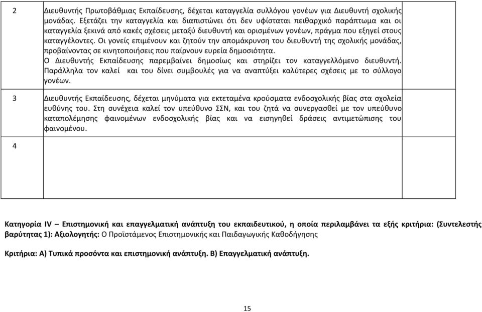 Οι γονείς επιμένουν και ζητούν την απομάκρυνση του διευθυντή της σχολικής μονάδας, προβαίνοντας σε κινητοποιήσεις που παίρνουν ευρεία δημοσιότητα.