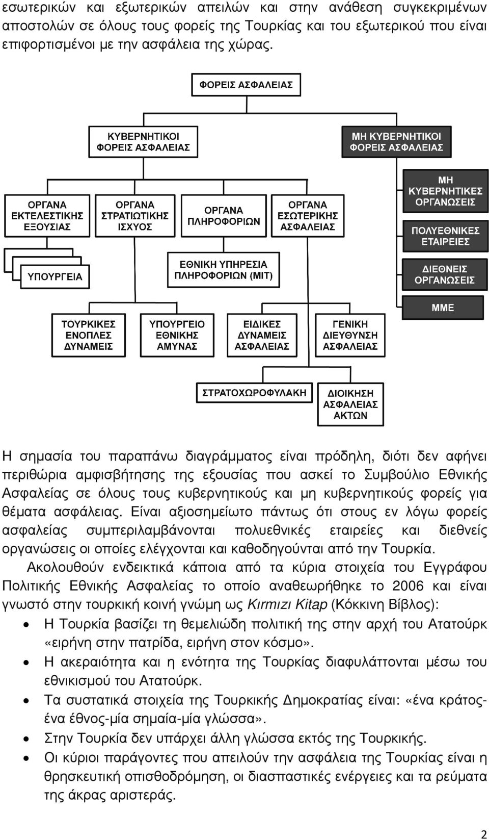 φορείς για θέµατα ασφάλειας.