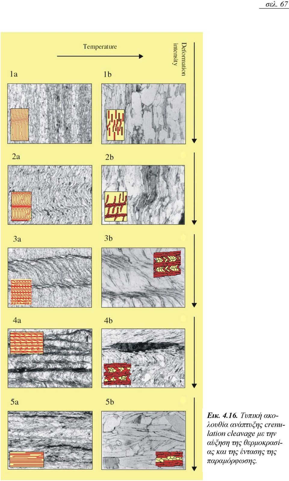 crenulation cleavage µε την