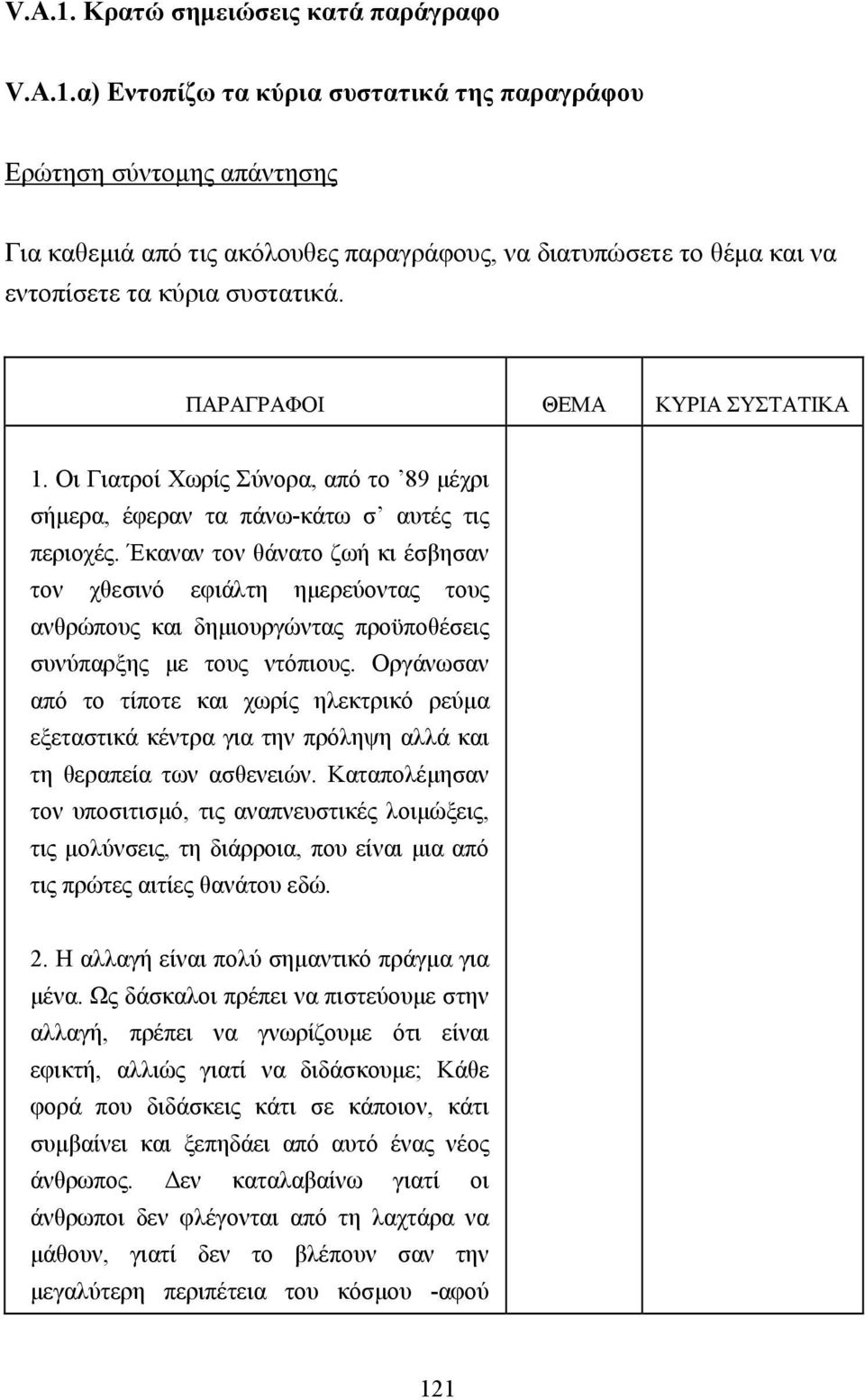 Έκαναν τον θάνατο ζωή κι έσβησαν τον χθεσινό εφιάλτη ηµερεύοντας τους ανθρώπους και δηµιουργώντας προϋποθέσεις συνύπαρξης µε τους ντόπιους.