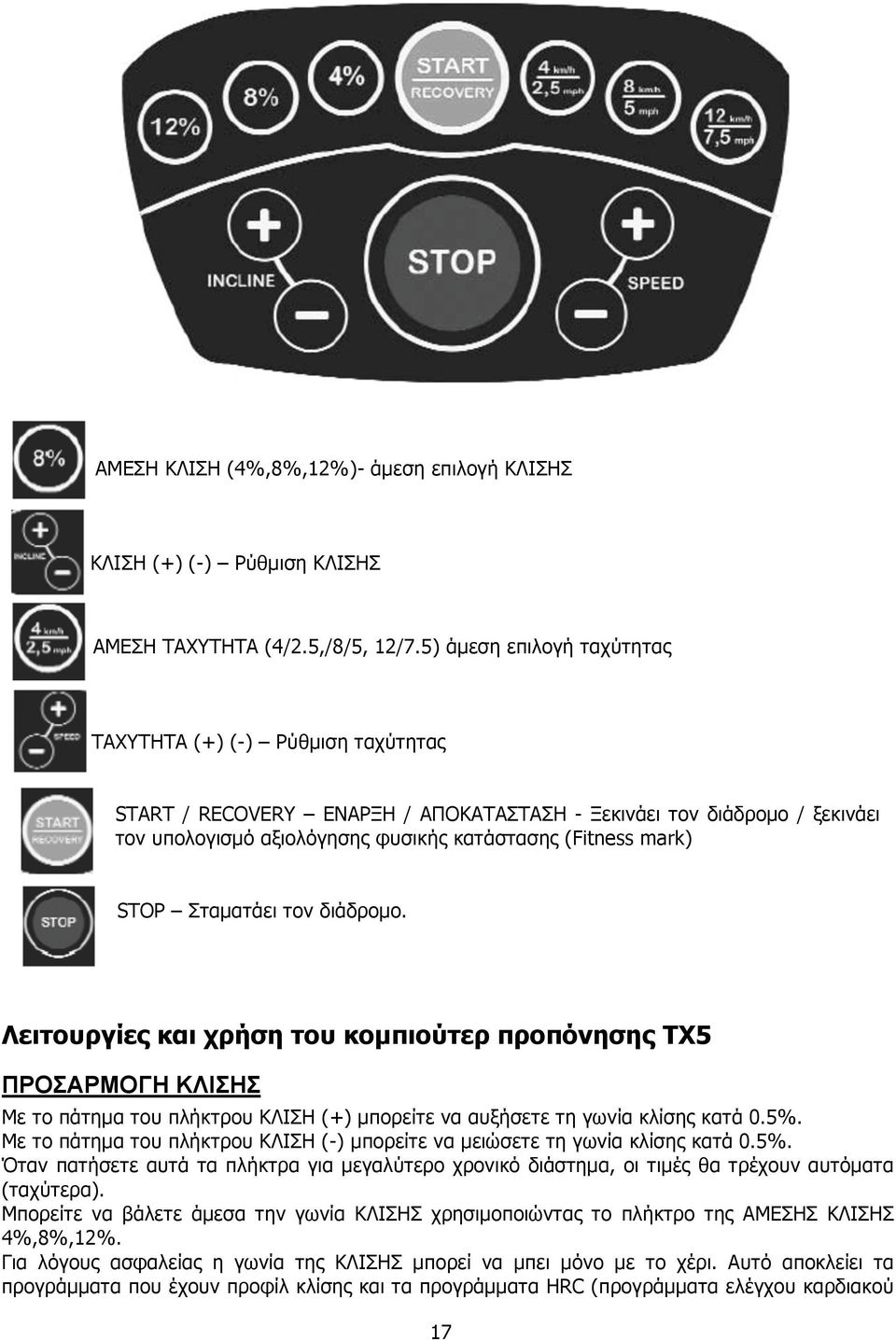 mark) STOP μ μ. μ TX5 μ (+) μ 0.5%. μ (-) μ μ 0.5%. μ μ, μ μ ( ).