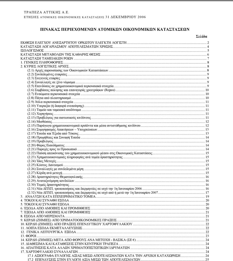 .. 9 (2.3) Συγγενείς εταιρίες... 9 (2.4) Συναλλαγές σε ξένο νόμισμα... 9 (2.5) Επενδύσεις σε χρηματοοικονομικά περιουσιακά στοιχεία... 9 (2.6) Συμβάσεις πώλησης και επαναγοράς χρεογράφων (Repos).