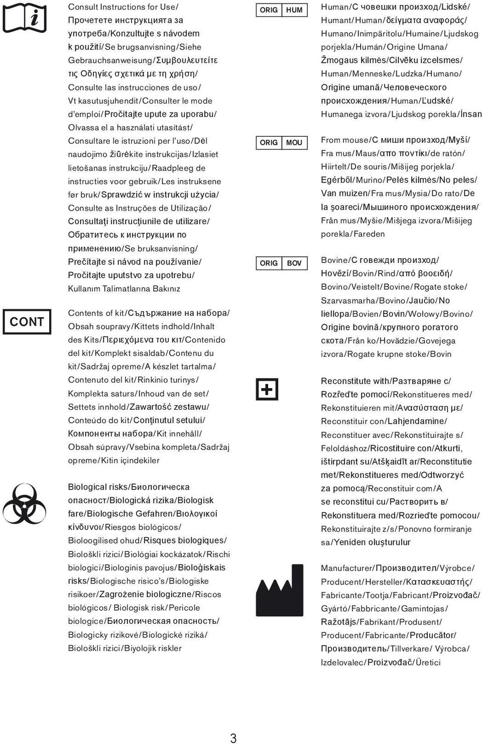 žiūrėkite instrukcijas/izlasiet lietošanas instrukciju/raadpleeg de instructies voor gebruik/les instruksene før bruk/sprawdzić w instrukcji użycia/ Consulte as Instruções de Utilização/ Consultaţi