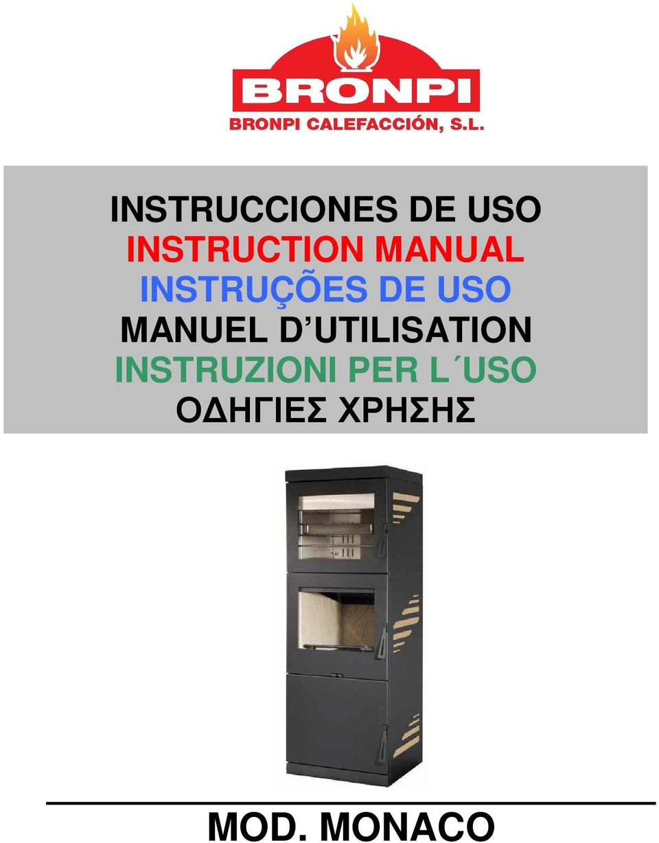 DE USO MANUEL D UTILISATION