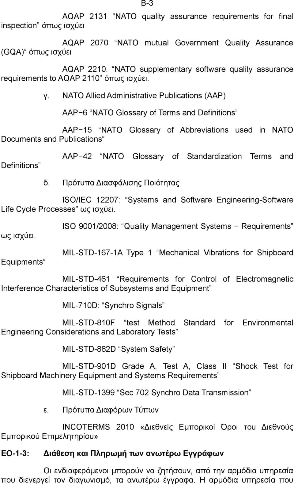NATO Allied Administrative Publications (AAP) AAP 6 NATO Glossary of Terms and Definitions AAP 15 NATO Glossary of Abbreviations used in NATO Documents and Publications Definitions AAP 42 NATO