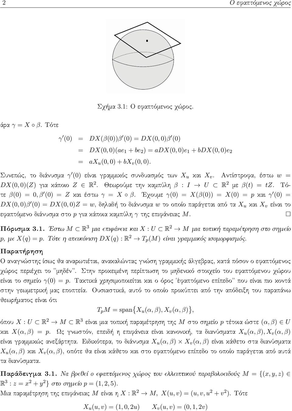 Τότε β(0) = 0, β (0) = Z και έστω γ = X β.