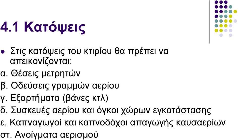 Εξαρτήµατα (βάνες κτλ) δ.