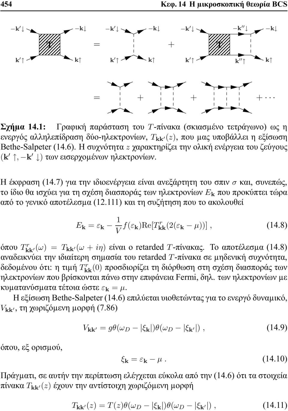 Η συχνότητα z χαρακτηρίζει την ολική ενέργεια του ζεύγους k, k ) των εισερχοµένων ηλεκτρονίων. Η έκφραση 4.