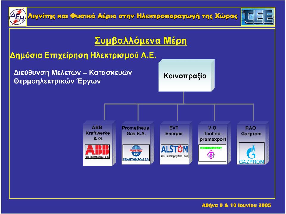 Έργων Κοινοπραξία ABB Kraftwerke A.G.