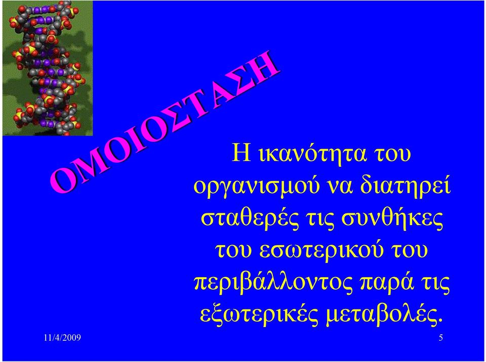 του εσωτερικού του περιβάλλοντος