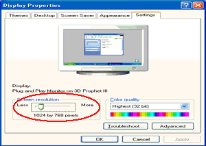 6 Κάντε κλικ στο ΡΥΘΜΙΣΕΙΣ. 7Ρυθμίστε τη ΓΡΑΜΜΗ ΚΥΛΙΣΗΣ για την ανάλυση σεβέλτιστη προκαθορισμένη ανάλυση. Windows ME/2000 Για Windows ME/2000: 1 Κάντε κλικ στο ΕΝΑΡΞΗ.