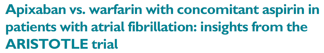 Apixaban had similar beneficial effects on stroke or systemic embolism and major bleeding compared with