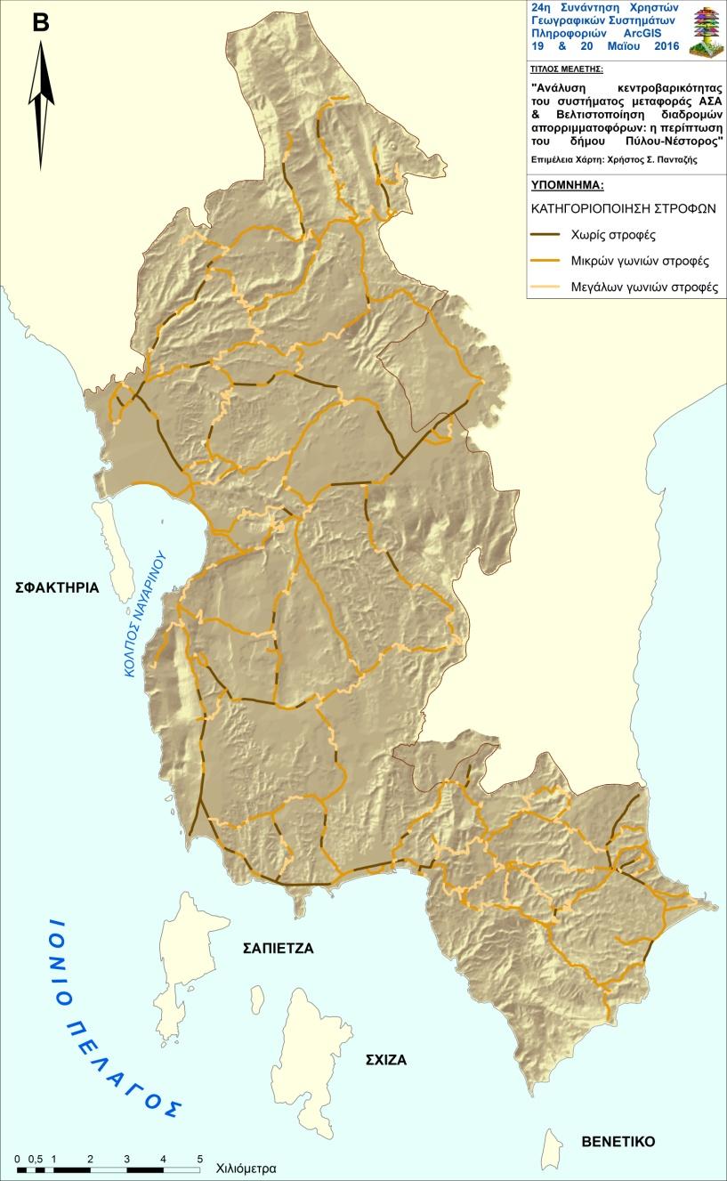 Διαμόρφωση ταχύτητας (Κατηγοριοποίηση οδικού δικτύου) Επίπεδο στροφών: tl