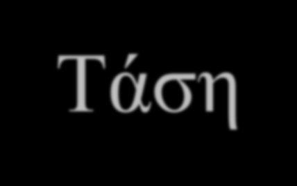 Τάση (Voltage) Η τάση (V) ορίζεται σαν ενέργεια (W) ανά μονάδα φορτίου (Q) W V Q Η μονάδα της τάσης είναι το volt (V) Εξ ορισμού: Ένα volt είναι η διαφορά δυναμικού (τάση) μεταξύ