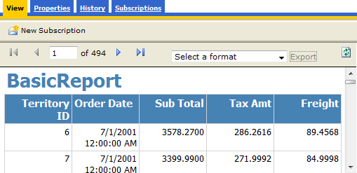 Εικόνα 10: Το τελικό report στον Report Manager 3.