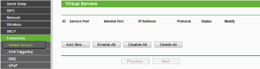 4. Αν το UPnP του router είναι ενεργοποιημένο, δεν θα χρειαστεί να πραγματοποιήσετε αυτό το βήμα.