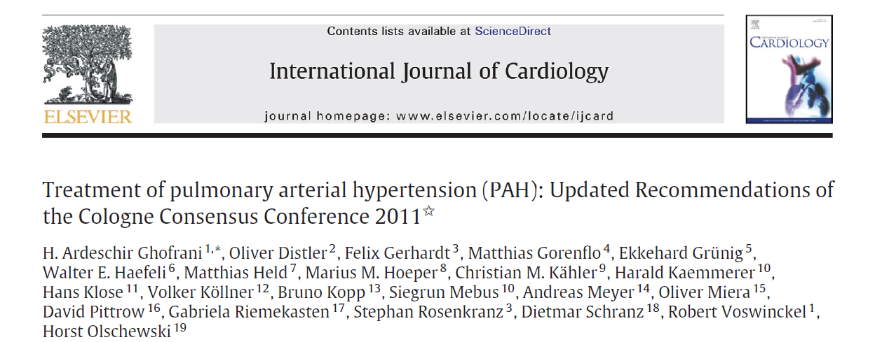 In this context, it is crucial to ensure a proper diagnostic work-up and classification, and to prescribe targeted PAH therapies within