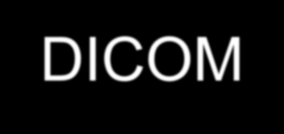 Πρωτόκολλο DICOM Ορίζει τον τρόπο με τον οποίο ταξινομούνται τα δεδομένα της εξέτασης σε ένα αρχείο Επικεφαλίδα