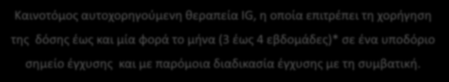 Η νέα μέθοδος άρχισε να εφαρμόζεται στην χώρα μας τον Σεπτέμβριο του 2015, σε ασθενείς άνω των 17 ετών και αναμένεται έγκριση και