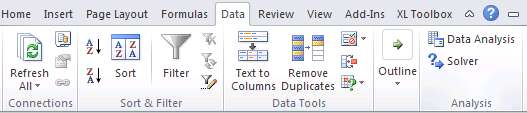Samm 1. Data-sakk Data Analysis --- Statistikaprotseduurid --- NB! Kui valik Data Analysis teie arvutis puudub, tuleb see aktiveerida (välja kutsuda): File Options Add-Ins Manage Excel Add-ins [Go.