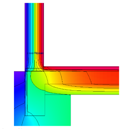 («Οδηγός θερμομόνωσης και στεγανοποίησης» 2011) Διάγραμμα 2: Θερμογέφυρα θεμελίου 2.