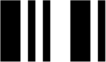 Barcode Στρίβει αριστερά #3 Barcode Περιστρέφεται δεξιά #4 Barcode Περιστρέφεται