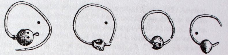191 70. Μεταλλικές απολήξεις κορδονιών, Μουσείο Λονδίνου, 1400-1450 π.
