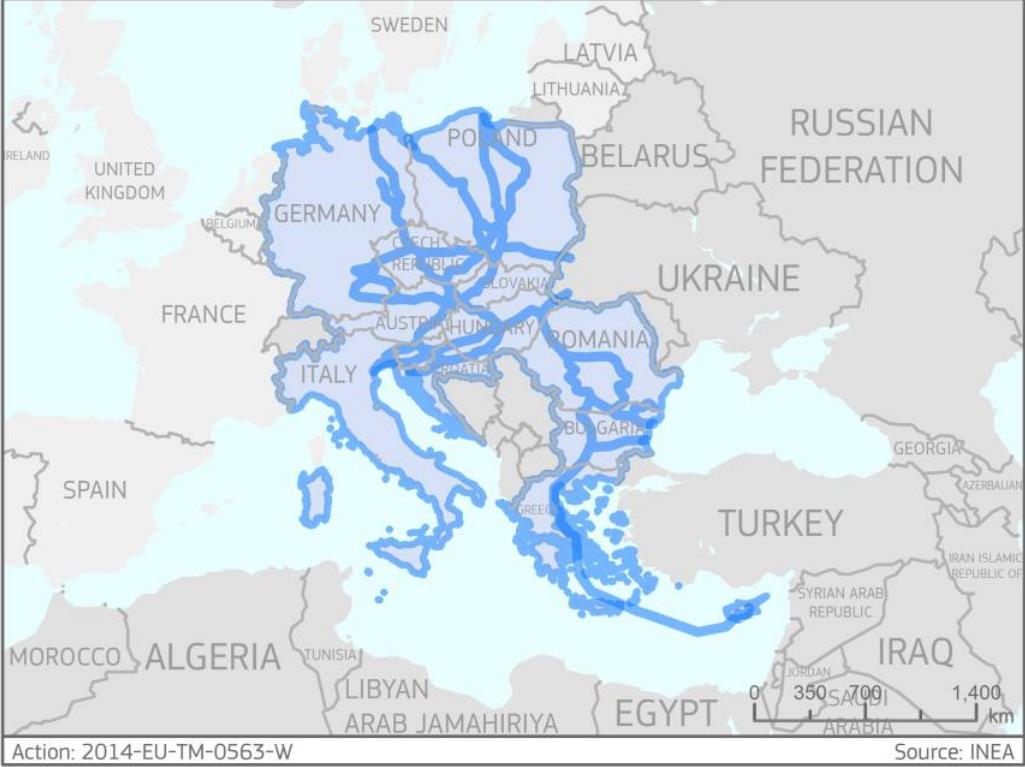 Crocodile 2 Connecting Europe Facility Transport Member States