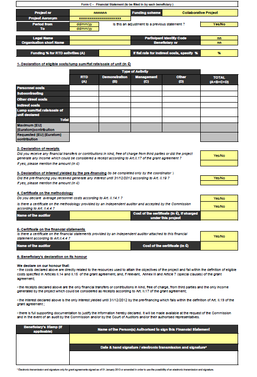 2. Form C