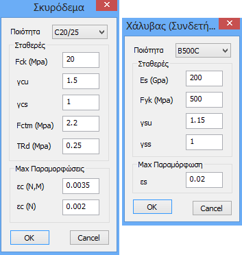 1β. ΜΑΝΔΥΕΣ ΣΤΥΛΩΝ-ΤΟΙΧΕΙΩΝ Η ενότητα Μανδύες περιλαμβάνει τα εργαλεία για της ανάγκες ενίσχυσης των στύλων, όπως προβλέπεται από τον κανονισμό επεμβάσεων (ΚΑΝ.ΕΠΕ)