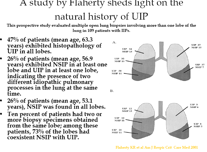 ARE NSIP AND UIP OVERLAPPING PROCESSES? Flaherty KR, et al.
