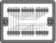 770-631/343-000 Distribution box 0 49,19 770-631/300-000 Distribution box 0 50,41, black 770-631/181-000 Distribution box 0 52,04 DISTRIBUTION 230 V + DALI, black 770-631/187-000 Distribution box 0