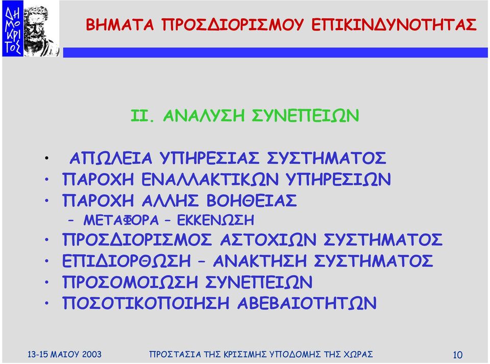 ΑΛΛΗΣ ΒΟΗΘΕΙΑΣ ΜΕΤΑΦΟΡΑ ΕΚΚΕΝΩΣΗ ΠΡΟΣ ΙΟΡΙΣΜΟΣ ΑΣΤΟΧΙΩΝ ΣΥΣΤΗΜΑΤΟΣ ΕΠΙ ΙΟΡΘΩΣΗ