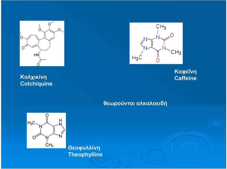 Caffeine θεωρούνται