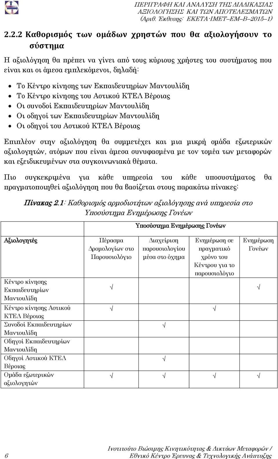 των Εκπαιδευτηρίων Μαντουλίδη Το Κέντρο κίνησης του Αστικού ΚΤΕΛ Βέροιας Οι συνοδοί Εκπαιδευτηρίων Μαντουλίδη Οι οδηγοί των Εκπαιδευτηρίων Μαντουλίδη Οι οδηγοί του Αστικού ΚΤΕΛ Βέροιας Επιπλέον στην