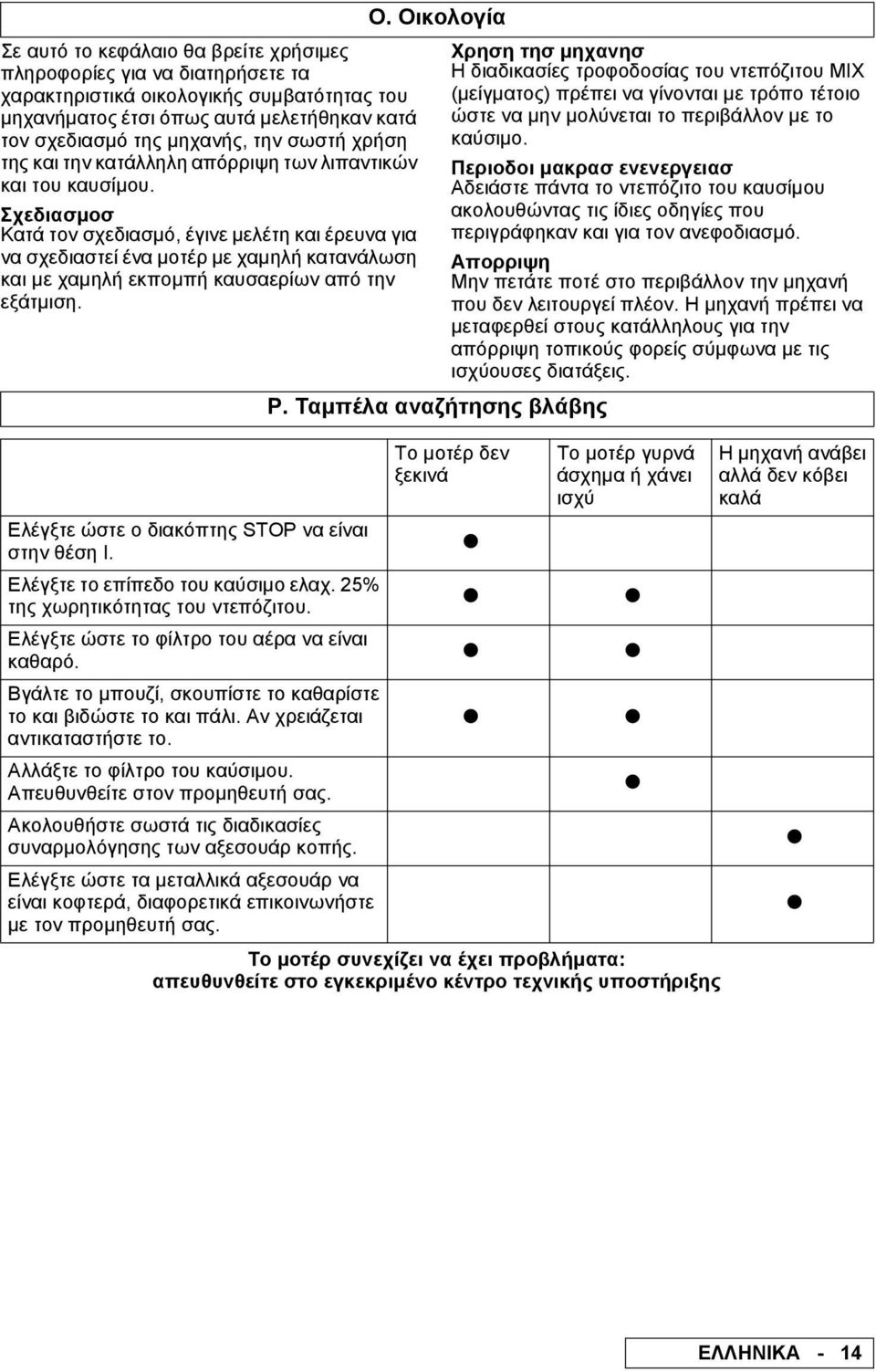 Σχεδιασµοσ Κατά τον σχεδιασµό, έγινε µελέτη και έρευνα για να σχεδιαστεί ένα µοτέρ µε χαµηλή κατανάλωση και µε χαµηλή εκποµπή καυσαερίων από την εξάτµιση.