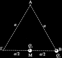 38. Στα άκρα Α και Β ενός ευθύγραμμου τμήματος ΑΒ τοποθετούνται ακλόνητα τα σημειακά φορτία Q 1 = μc και Q = 4 μc αντίστοιχα. Το μήκος (ΑΒ) του ευθύγραμμου τμήματος ισούται με r = 0,3 m.